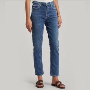 Citizens of Humanity Charlotte straight med/ dark wash Relaxed Jeans